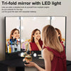 Dressing Table with LED Mirror Makeup Desk Vanity Table with 2 or 5 Drawers New
