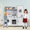 Kitchen Accessory Playset Kids Wooden Play Kitchen Toy Set w/ Ice Maker