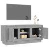 TV Cabinet Grey Sonoma 102x35x45 cm Engineered Wood