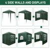 2X2M Garden Heavy Duty Pop Up Gazebo Marquee Party Tent Wedding Canopy W/4 Sides