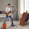 New Electric Guitar PU Leather Square Hard Case Lockable High Grade Surface UK