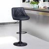 Set of 2 Barstool Kitchen Breakfast Swivel Pub Counter Gas Lift PU Leather Chair