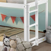 3ft Bunk Beds Single Treehouse Cabin Wood Bed Frame Kids Children Sleeper White