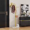 Heavy Duty Dual-pole Clothes Rail Anti-Collapse Garment Rack Coat Hanger Stand