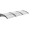 Door Canopy Awning Shelter Front Back Porch Outdoor Shade Patio Roof Rain Cover