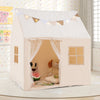 Large Toddler Playhouse w/ Glow in the Dark Stars-Beige