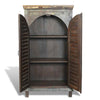 Reclaimed Wood Bookshelf Bookcase 2 Doors & 3 Shelves