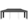 Gazebo with Double Roof 3x6 m Anthracite