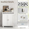 Bathroom Cabinet Floor Storage Organizer Freestanding Storage Unit