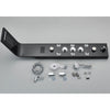 Black LED Shower Panel Column Tower Stainless Steel Rain Massage Body Jets Mixer
