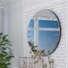 Modern Accent Mirror Wall Mounted Round Mirror Hallway Living Room Bedroom Decor
