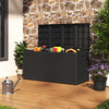430L Outdoor Storage Box Large Patio Garden Deck Container Chest Tools Furniure