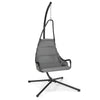 Hanging Chair with Stand Indoor Outdoor Hammock Swing Chair w/Large Padded Seat