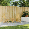 3 Piece Bistro Set Bamboo F0U4