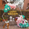 Thick Backdrop Wedding Props Iron Geometric Metal Wedding Arch Background Stand