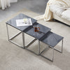 Nest Of 3 Nested Nesting Tables Side End Coffee Table Wooden for Living Room