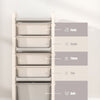 Kids Storage Cabinet Drawer Children Bookcase Toy Train Shelving for Playroom UK