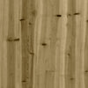 Lechnical Playhouse with Slide Swings Rockwall Impregnated Wood D6S0