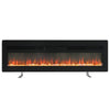 Electric Fire Wall Mounted Recessed 50inch Electric Fireplace 9 LED Color Flame