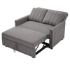 2 Seater Sofa Bed, 3in1 Convertible Fabric Pull Out Sleeper Sofa Couch Guest Bed