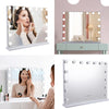 15 LED Hollywood Vanity Makeup Mirror Table Wall Lighted Mirror 58x45cm Light Up