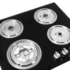 Portable Caravan Kitchen Camper Van 4 Burner Gas Hob LPG Stove Camping Cooker