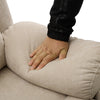 Lift Chair Recliners for Elderly, Armchair Lounge Sofa with Massage & Heat Beige