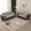 Upholstered Fabric 2 3 Seater Sofa Suite Couch Settee Set Padded Seat Furniture