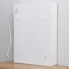 Wall Mounted LED Bathroom Mirror Cabinet with Light/Shaver Socket/Clock/Sensor