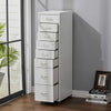 Office Home Metal Filing Cabinet Cupboard on Castors Cabinet 3-10 Drawer Storage