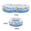 Inflatable Swimming Pool Outdoor Indoor Pet Cooling Kids Fun Game Playing Pond