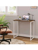 Folding Desk Foldable Small Computer Desk Writing Table Easy Assembly, Brown