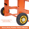 Wire Spool Cart Wire Reel Caddy Dispenser w/11 Rods Multiple Axles Cable Holder