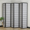 6 Panel Japanese Room Divider Shoji Privacy Screen/Partition #738