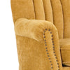 Velvet Accent Chair Upholstered Wingback Armchair Single Sofa Soft Lounge Chair