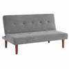 Fabric Sofa Bed Small Couch Settee Loveseat Sofabed Single Sleeper Recliner Beds