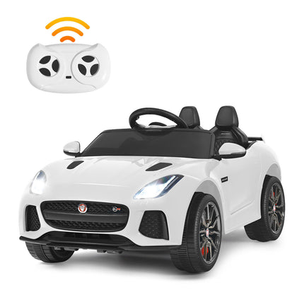 12V Jaguar F-Type SVR Kids Ride On Car Battery Powered Car w/ Remote Control