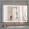 Extra Large Illuminated Bathroom Mirror Wall Mounted Touch Mirror with Demister