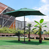 Rectangle Banana Garden Parasol 2x3M Umbrella Sun Shade Outdoor Patio Crank Tilt