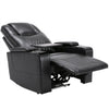Gaming Recliner Chair Cinema Armchair PU Leather Electric Recline Single Sofa