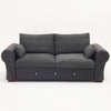 Luxury 2, 3 Seater Linen Fabric Couch Sofa Corner Chaise Settee Living Room Set