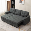 Universal Sofa Bed Corner - Fabric Sofa Bed with Storage & Reversible Chaise