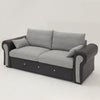 Luxury 2, 3 Seater Linen Fabric Couch Sofa Chaise Living Room Furniture