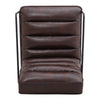 Mid Century Modern Armchair Accent Chair PU Industrial Style Metal Frame Bedroom