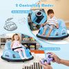6V Electric Kids Ride On Bumper Car 360 Degree Spin Bumping Toy Car-Navy