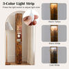 Narrow Storage Organizer 180 cm Tall Bathroom Cabinet w/ 3 Doors-
