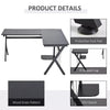 L-Shaped Corner Computer Desk Laptop Workstation PC Table Home Office With CPU S