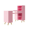 Professional Manicure Table Salon Nail Station Beauty Desk with Nailpolish Shelf