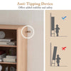 Sturdy Metal Support Slim Cupboard Tall Kitchen Storage Cabinet-Natural
