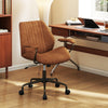 Home Office Chair Height Adjustable Swivel Computer Chairs Brown